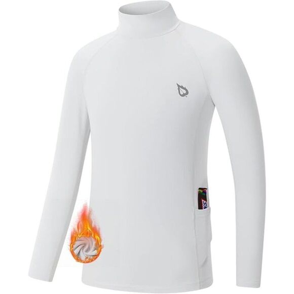 Baleaf Boys Thermal Compression Shirt - NWT - M - Picture 1 of 5